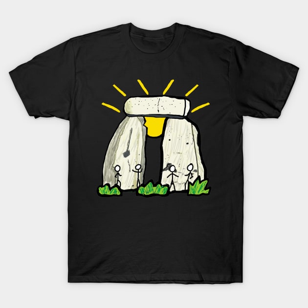 Stonehenge T-Shirt by Mark Ewbie